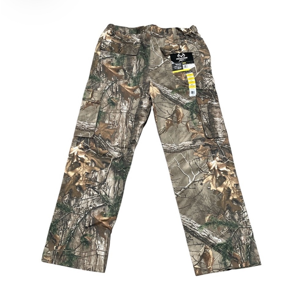 Real Tree Xtra Men’s Camouflage Cargo Pants L (36-38) NWT - Picture 4 of 5